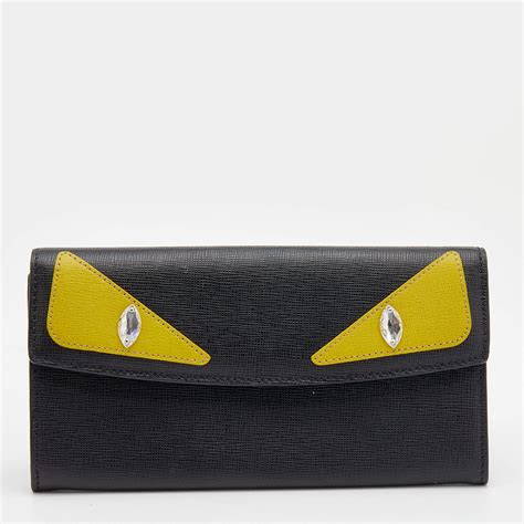 fendi mens eyes wallet|Fendi continental wallet.